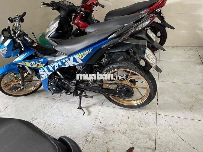Suzuki Satria Xanh dương kiểng