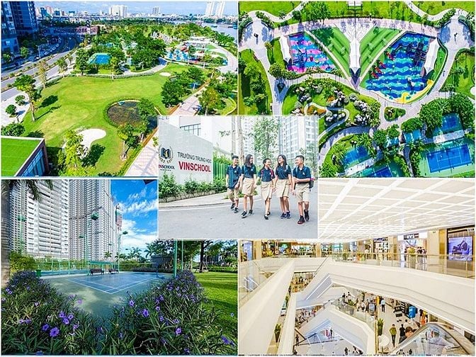 Bán Căn hộ tại Vinhomes Central Park tầng cao Landmark 4 gồm 1PN 47m2