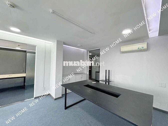 Văn Phòng 100m2 Ngay Mặt Tiền Lê Văn Sỹ Phú Nhuận sẵn bàn lv điều hoa