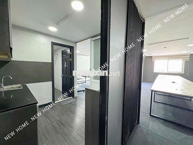 Văn Phòng 100m2 Ngay Mặt Tiền Lê Văn Sỹ Phú Nhuận sẵn bàn lv điều hoa