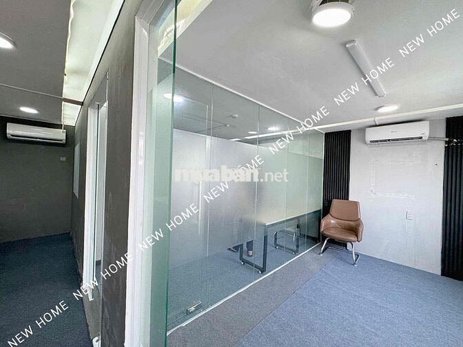 Văn Phòng 100m2 Ngay Mặt Tiền Lê Văn Sỹ Phú Nhuận sẵn bàn lv điều hoa