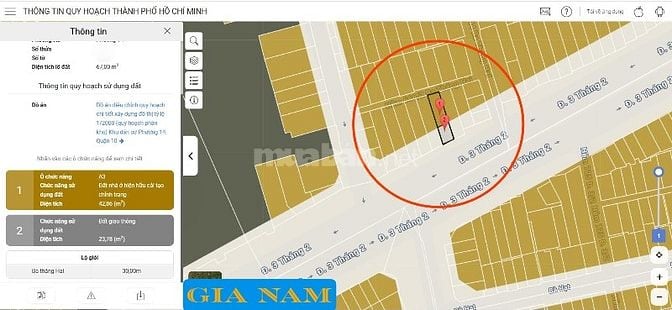 BÁN NHÀ 2 MẶT TIỀN TRƯỚC VÀ SAU : 652 ĐƯỜNG 3/2 - P. 14 - Q. 10 - HCM