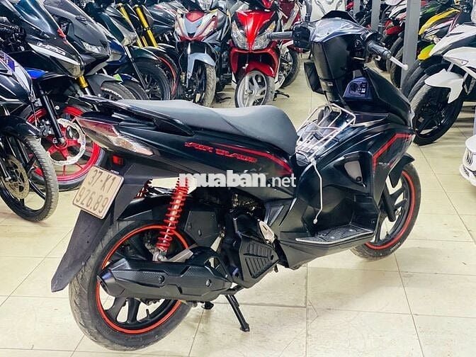 XE MÁY THỊNH PHÁT - AIR BLADE125 ĐEN NHÁM ĐỜI CHÓT