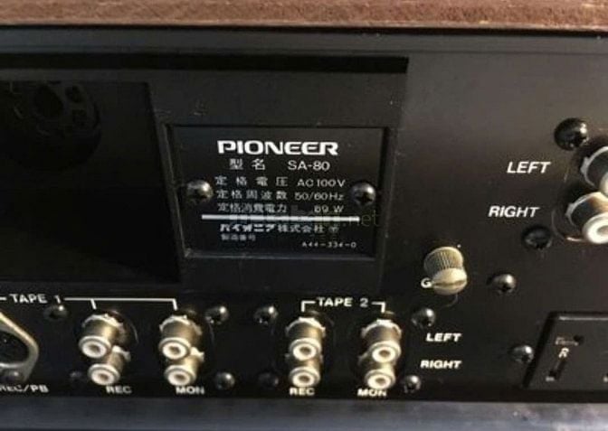 Thanh lý amply cổ Pioneer SA 80 