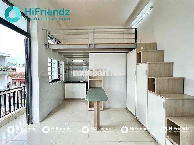 Khu Hoàng Hoa Thám- Duplex -28m2 - Ban Công - Full Nội Thất- Tân Bình