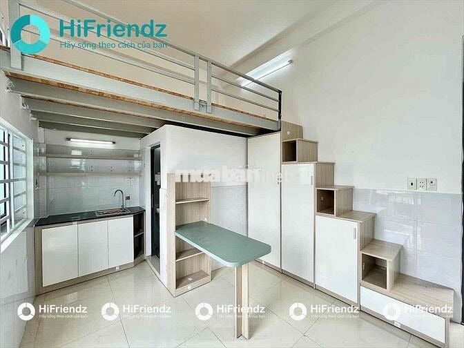 Khu Hoàng Hoa Thám- Duplex -28m2 - Ban Công - Full Nội Thất- Tân Bình