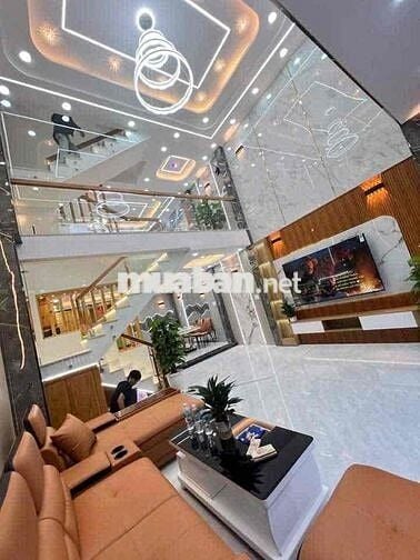 NHÀ ĐẸP KHU VÍP TOÀN NHÀ LẦU QUẬN 12 SANG TRỌNG TẶNG PULL NỘI THẤT