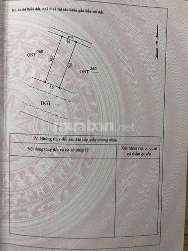 cần tiền bán 2 lô liền nhau, Vị trí tô mầu VÀNG trong hình