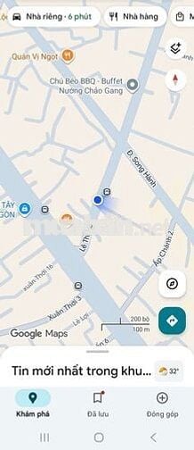 Nhà hẻm gần quốc lộ 22 có sổ hồng Hồ Chí Minh