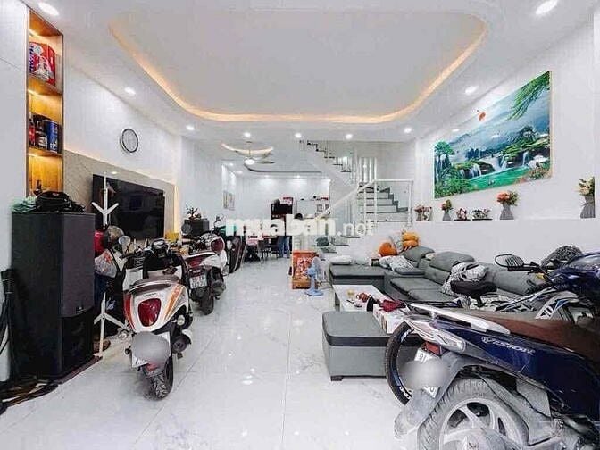 Bán Nhà 4 Tầng Hẻm Xe Hơi 🚗 - Huỳnh Tấn Phát- Quận 7- Cách Mặt