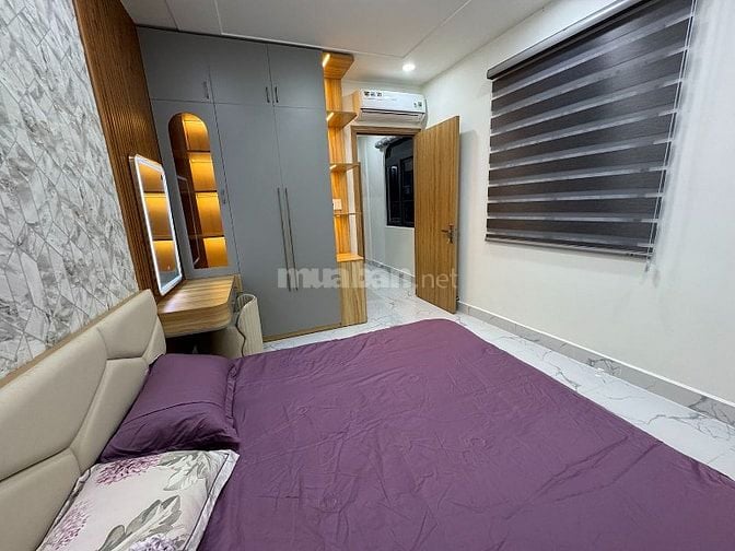 B.thự Mini n.thất c.cấp hẻm xe hơi VF5 khu VIP cách Hoàng Văn Thụ 25m