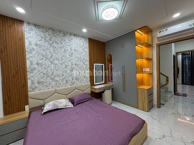 B.thự Mini n.thất c.cấp hẻm xe hơi VF5 khu VIP cách Hoàng Văn Thụ 25m