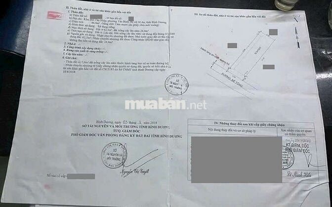 Nhà mặt tiền đường thông KDC gần chợ Phú An, phường Tân Bình, Tp Dĩ An