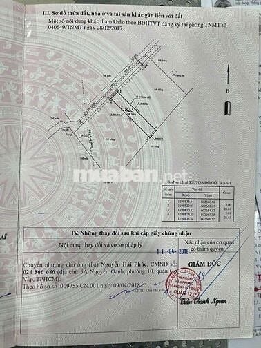 Bán đất an phú đông vườn lài quận 12