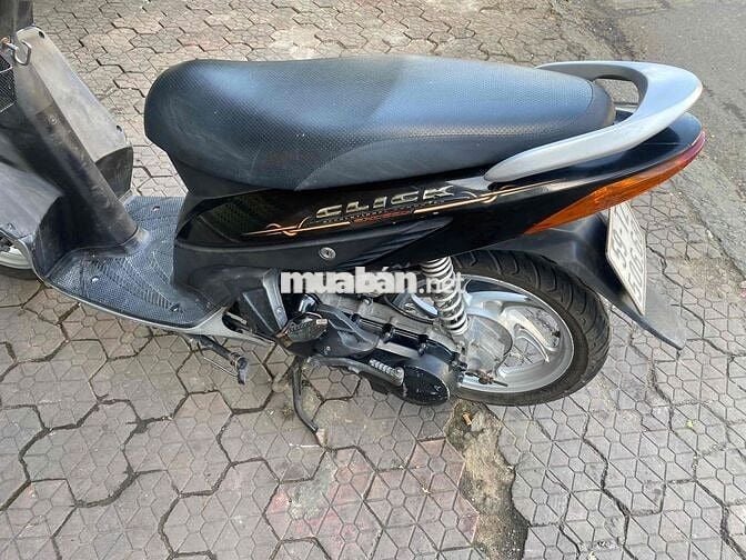 Honda Click màu Đen mâm 6 cây