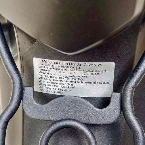 Honda Super Cub C125 2023 Đen mờ