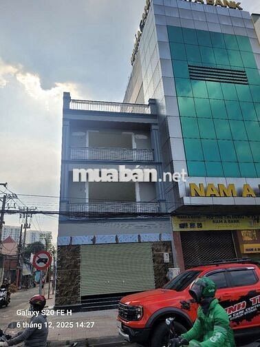 🧣Cho thuê tòa nhà 2Mặt tiền DT 6,5X20 Có than máy