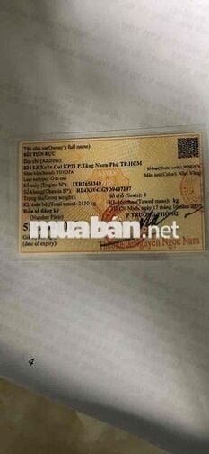 Toyota Innova 2013 2.0E - 195026 km