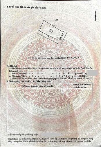 💥❌  ĐẤT DÂN SÁT VINHOM CỔ LOA 2 MẶT THOÁNG NGAY CHÂN CẦU TỨ LIÊN