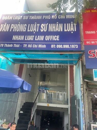 Chính chủ gửi cho thuê mặt bằng mặt tiền số 70 Thành Thái Phường 12 Qu