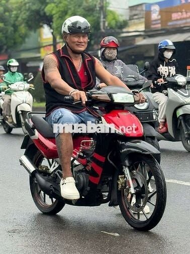 Suzuki Xì Po 120 Đỏ Đen