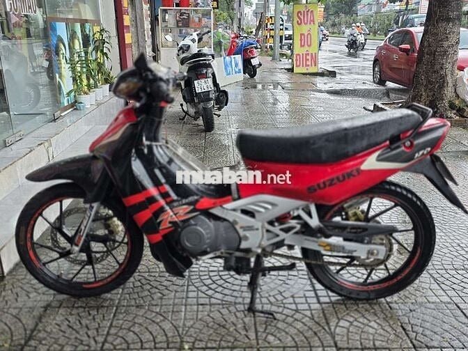 Suzuki Xì Po 120 Đỏ Đen