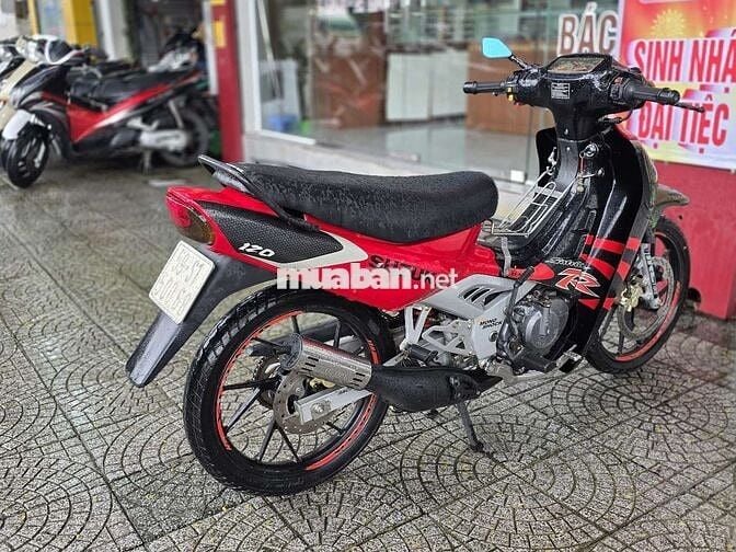 Suzuki Xì Po 120 Đỏ Đen