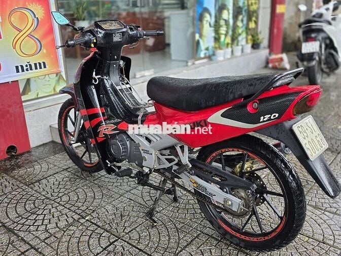 Suzuki Xì Po 120 Đỏ Đen