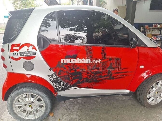 Smart ForTwo 2004 AT Đỏ Bạc