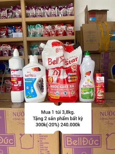Nước Giặt Xả - Bell Start Công Nghệ Sinh Học