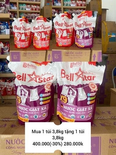 Nước Giặt Xả - Bell Start Công Nghệ Sinh Học