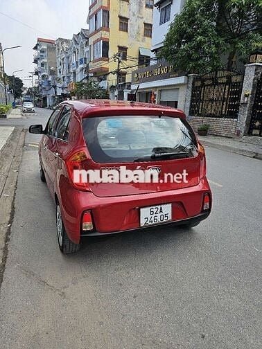 Kia Morning 2021 Tự động 40.000 km,màu Đỏ