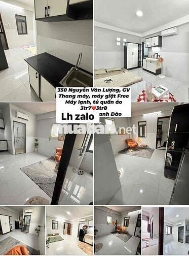 Studio máy lạnh Nguyễn Văn Lượng 3tr7-3tr8