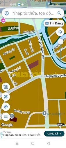 bán 59,4m2 hẻm 1516 Nguyễn Duy Trinh 3 tỷ 3