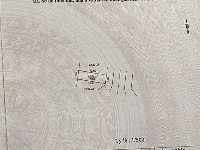 Chào bán lô đất dịch vụ 2 đồng mai 