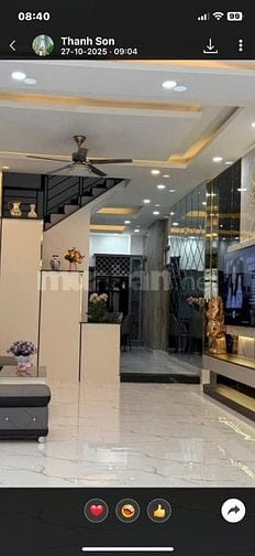 BÁN NHÀ –LÔ NHÍ ĐƯỜNG PHÚ THUẬN ,Q7 ,CŨ , 