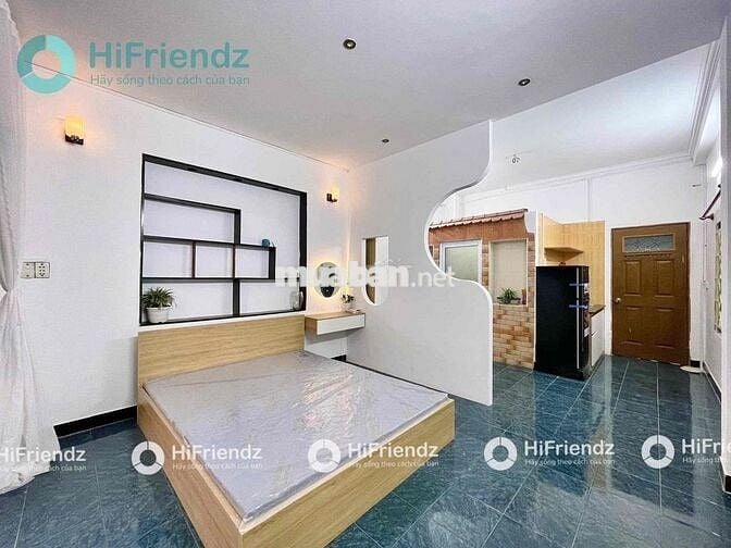 Khu Sân Bay- Căn Hộ Studio Tách Bếp-Ban Công -Full Nội Thất-Phú Nhuận