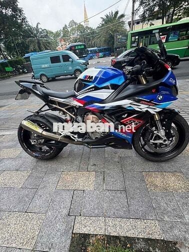 BMW S1000RR Xanh Trắng Đỏ