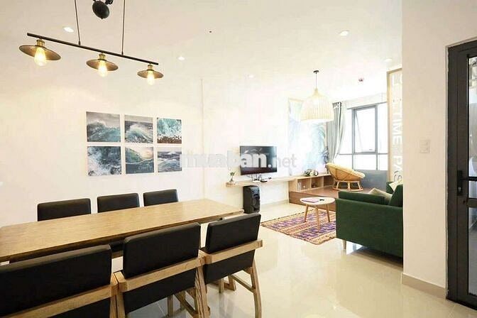 Cho thuê chung cư Lapen center 2PN căn góc full nội thất hiện đại