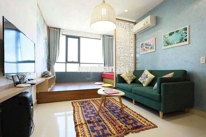 Cho thuê chung cư Lapen center 2PN căn góc full nội thất hiện đại