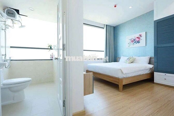 Cho thuê chung cư Lapen center 2PN căn góc full nội thất hiện đại