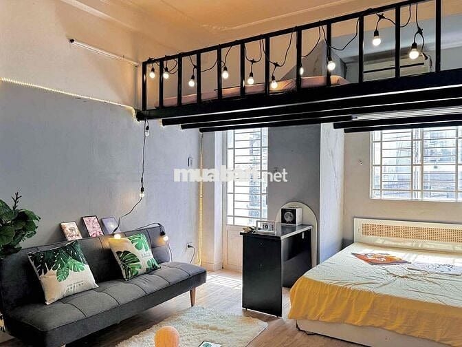 🏡Cho thuê Duplex Q10 full nt, có ban công, 2 chỗ ngủ ở được 2-4 người