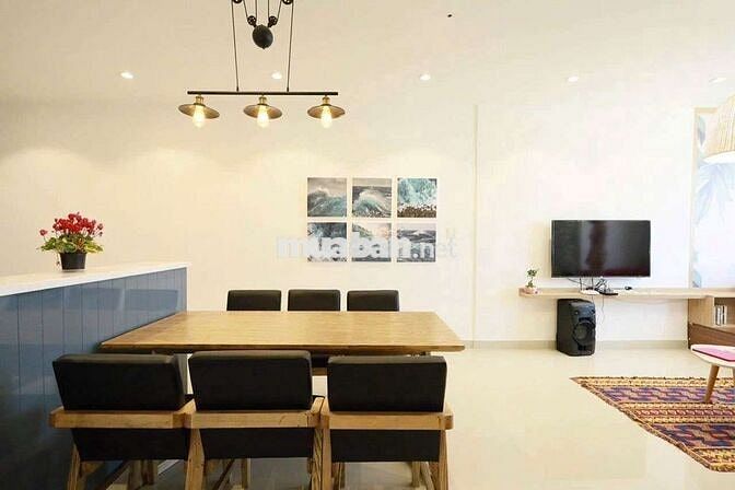 Cho thuê chung cư Lapen center 2PN căn góc full nội thất hiện đại