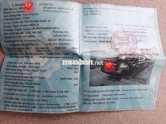 Ford 2006 ( e có bán góp )