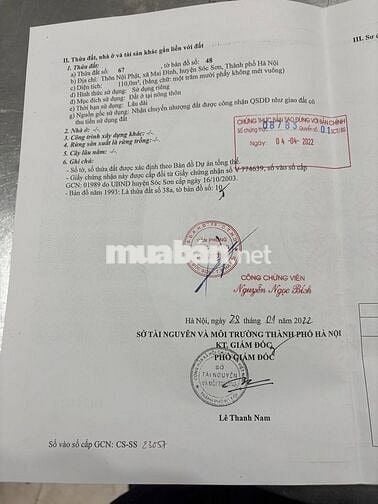 Chính chủ bán đất tặng nhà trục chính Nội Phật