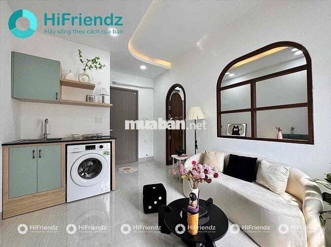 ✨ “Phòng 1PN Chu Văn An Mới 100% – Thiết Kế Hiện Đại, Vào Ở Là Thích”