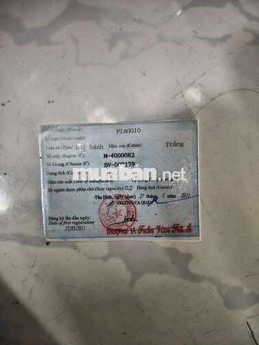 Piaggio Liberty 2011 150cc Trắng