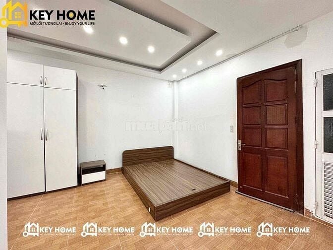 Phòng 20m2, đầy đủ nội thất. tiện ích. an ninh, p11 Q.GV