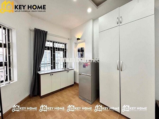 Phòng 20m2, đầy đủ nội thất. tiện ích. an ninh, p11 Q.GV