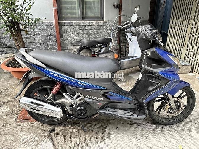Suzuki Hayate 125 Xanh đen